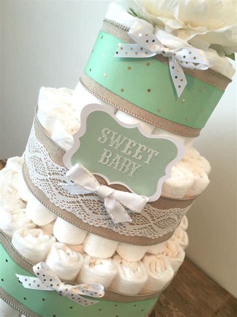 how do i make a diaper cake centerpiece|elegant diaper cake centerpieces.